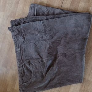 Liberty blues men's pants size 62x30 corduroy brown